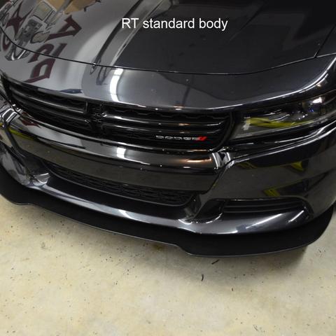 ZL1 Addons Front Splitter 15-up Dodge Charger RT-V6 - Click Image to Close